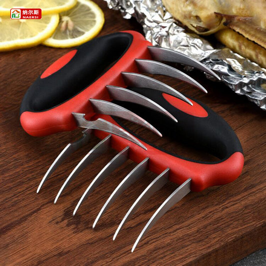 💥Ergonomic Stainless Steel Meat Shredder Claws - Great Kitchen Gift