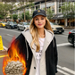 🎅🎄Christmas Sale🥳 2-Layered Faux Lambswool Hooded Coat Jacket(Great Sale⛄BUY 2 Get 5% OFF)