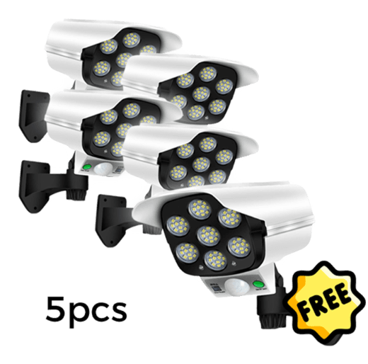 Camera-like Motion Sensor Solar Light
