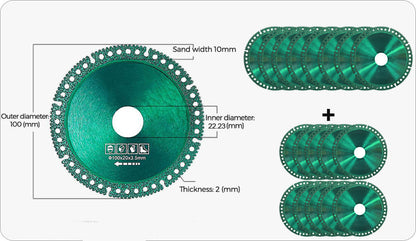 💥Buy 8 Get 10 Free（18 PCS）💥Composite Multifunctional Cutting Saw Blade