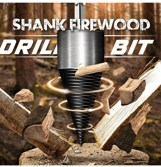 🎁Hot Sale 49% OFF⏳Hex Shank Firewood Drill Bit🪓😮