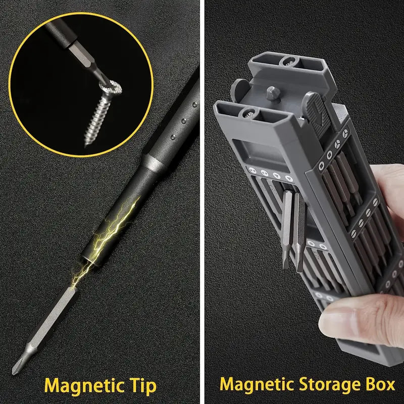 （Christmas Sale⛄BUY 2 Get 5% OFF）45-IN-1 COMPACT PRECISION SCREWDRIVER SET WITH PUSH EJECT