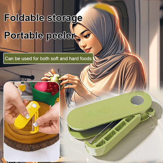 Multi-function Mini Portable Foldable Peeler