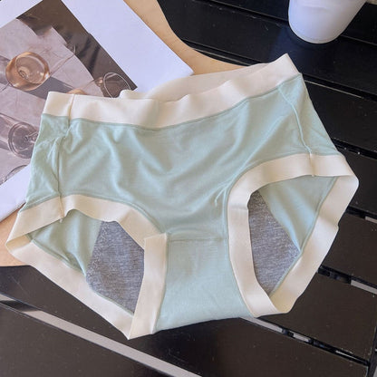 Women's Skin-Friendly Panties with Leak-Proof Crotch for Menstruation