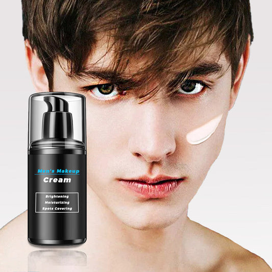 Men's Makeup Cream for Brightening, Moisturizing & Spots Covering