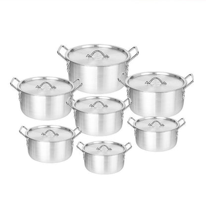 Aluminum Cookware Stockpot 7-Piece Set