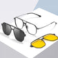 3 in 1 Vintage Magnetic Clip on Sunglasses