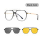 3 in 1 Vintage Magnetic Clip on Sunglasses