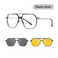 3 in 1 Vintage Magnetic Clip on Sunglasses