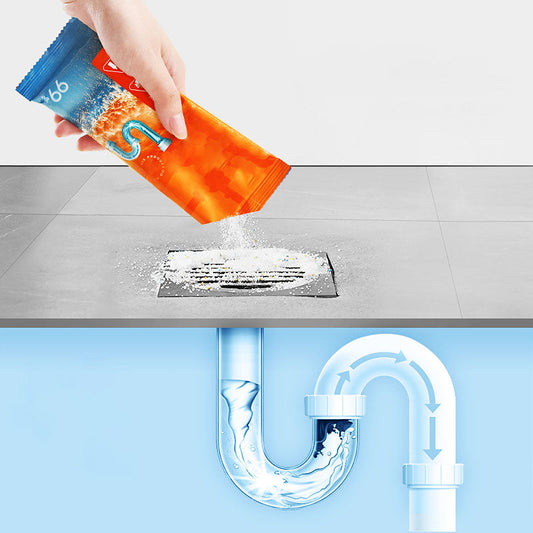 ✨Multifunctional pipe unclogger and odor-eliminating powder✨🚽💦