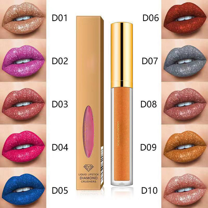 🔥NEW YEAR HOT SALE🔥Metallic Liquid Diamond Glitter Lipstick