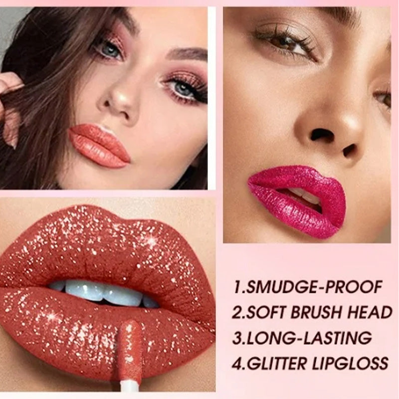 🔥NEW YEAR HOT SALE🔥Metallic Liquid Diamond Glitter Lipstick