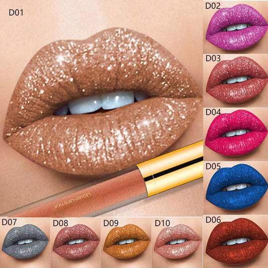 🔥NEW YEAR HOT SALE🔥Metallic Liquid Diamond Glitter Lipstick