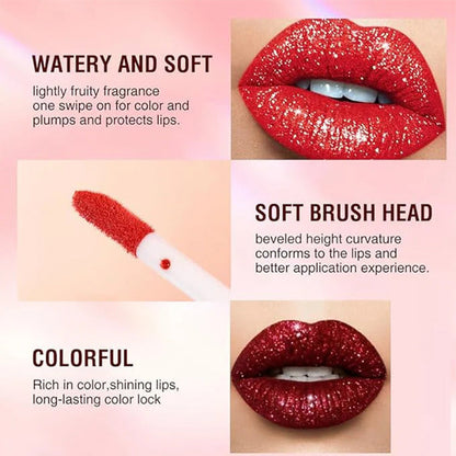 🔥NEW YEAR HOT SALE🔥Metallic Liquid Diamond Glitter Lipstick