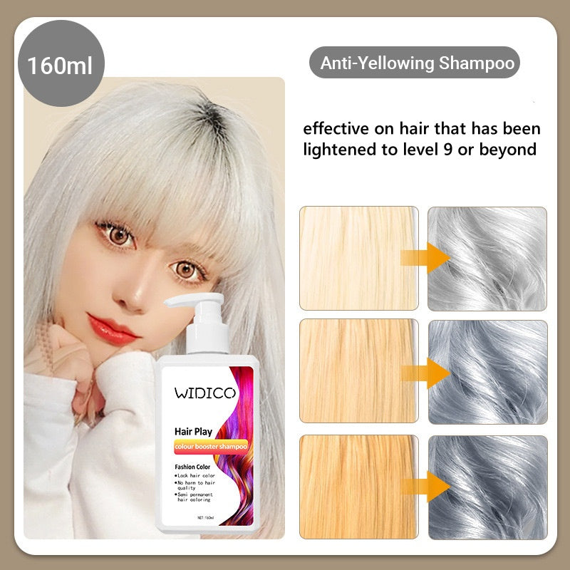 bateful®3-in-1 Instant Hair Dye Shampoo for Long-Lasting Color