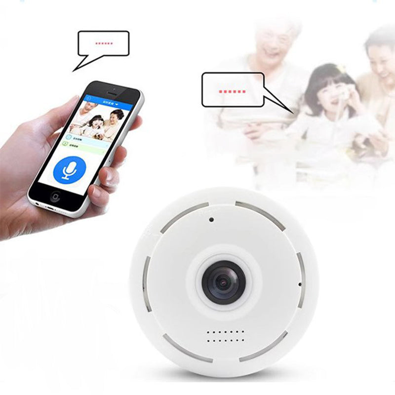 360-Degree Wireless Indoor Panoramic Camera