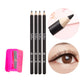 Wooden Waterproof Long Lasting Hardcore Eyebrow Pencils