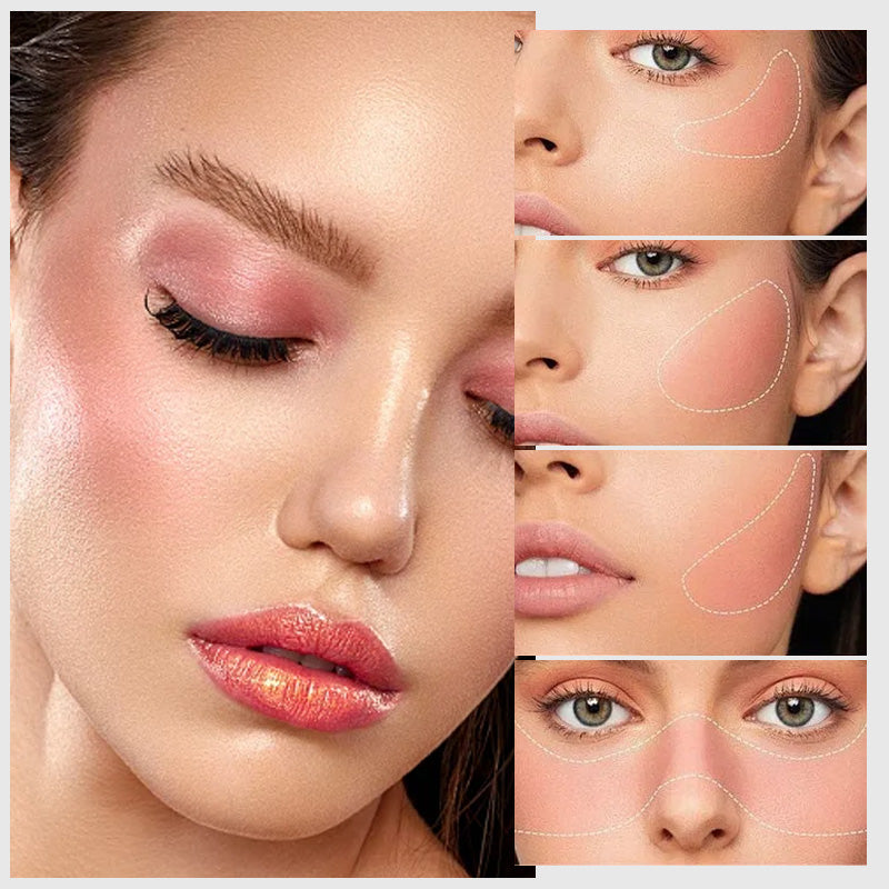 ❤️Black Goddess NANA - Dreamy Pearl Cheese Blush, Glow Even with a Natural Look!