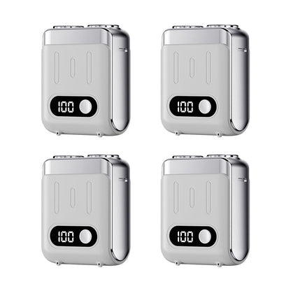 Men's Portable Mini Rotary Electric Shaver