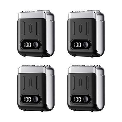Men's Portable Mini Rotary Electric Shaver