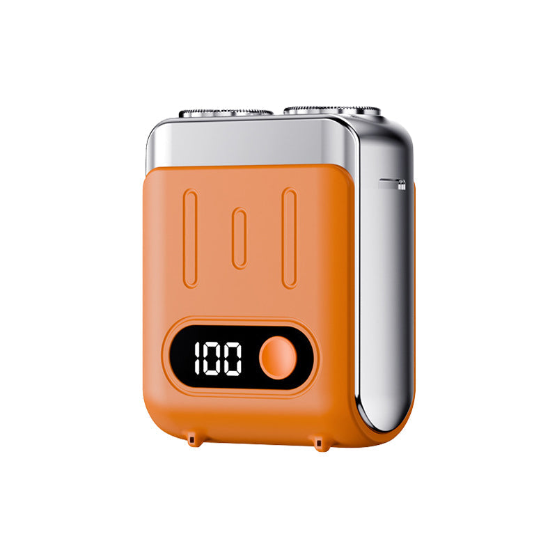 Men's Portable Mini Rotary Electric Shaver