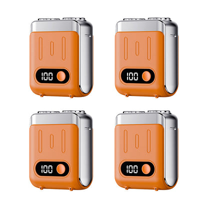 Men's Portable Mini Rotary Electric Shaver