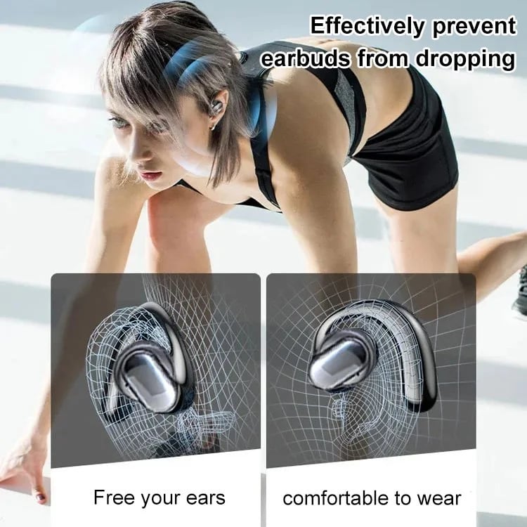 TWS Wireless Bone Conduction Digital Bluetooth Headset