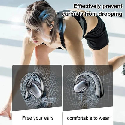 TWS Wireless Bone Conduction Digital Bluetooth Headset