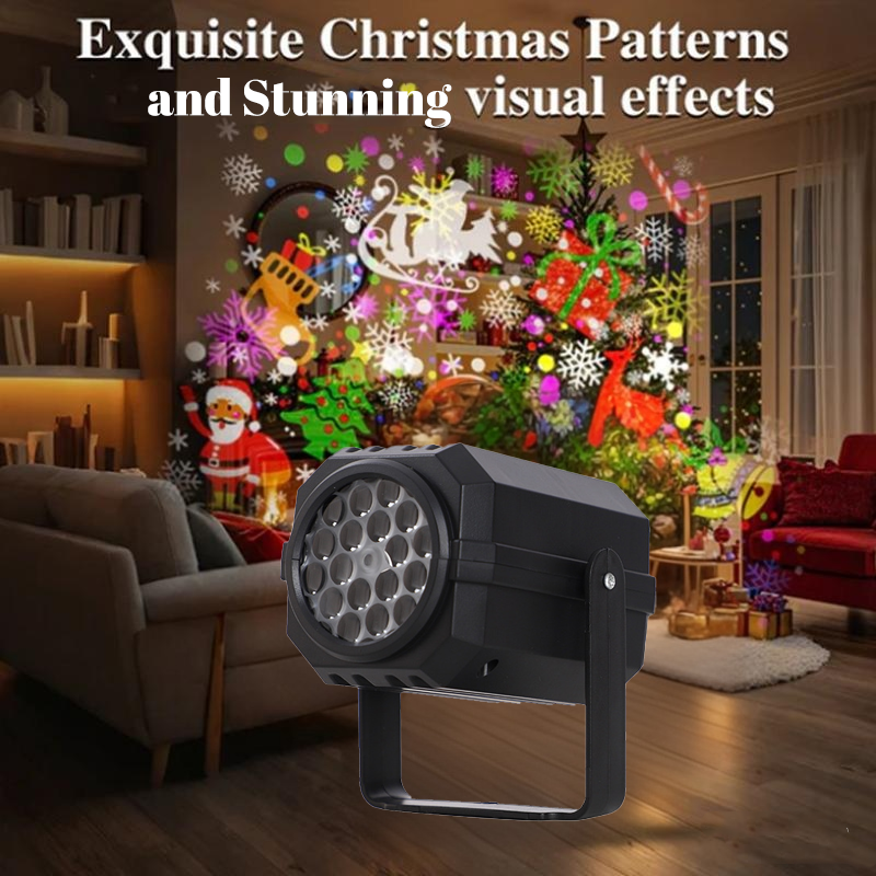 🎅Christmas Hot Sale 50% Off🎁Rotating LED Christmas Pattern Projector Light