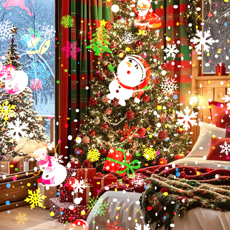 🎅Christmas Hot Sale 50% Off🎁Rotating LED Christmas Pattern Projector Light