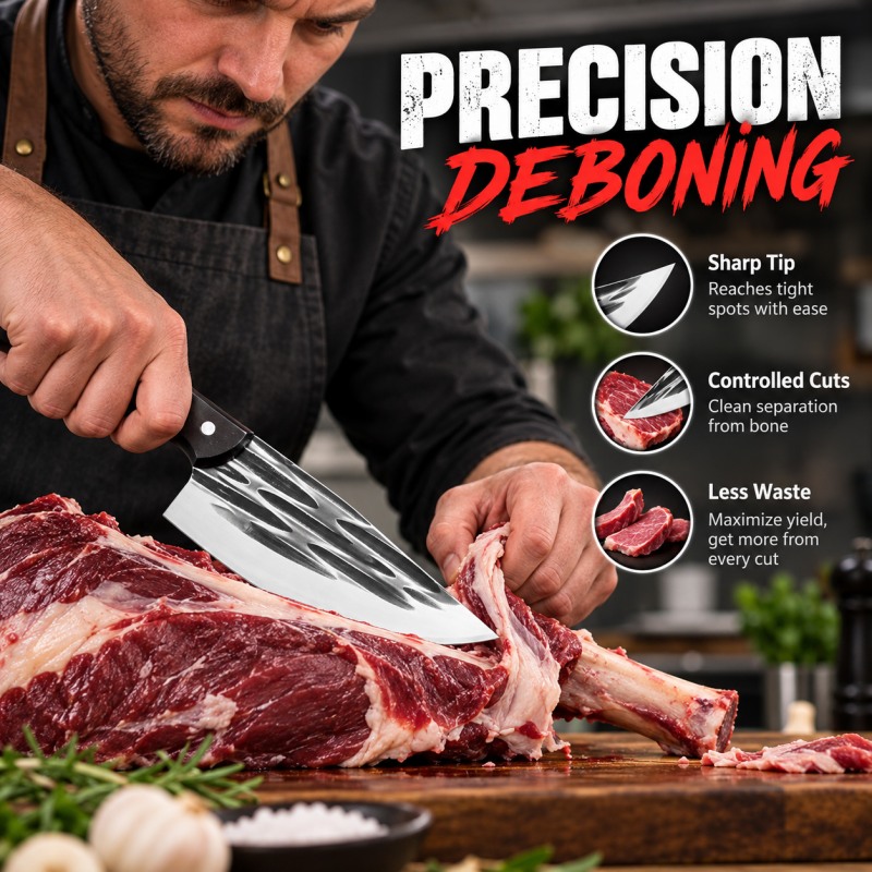 Ultra-Sharp Kitchen Butcher Knife