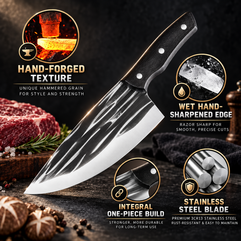 Ultra-Sharp Kitchen Butcher Knife