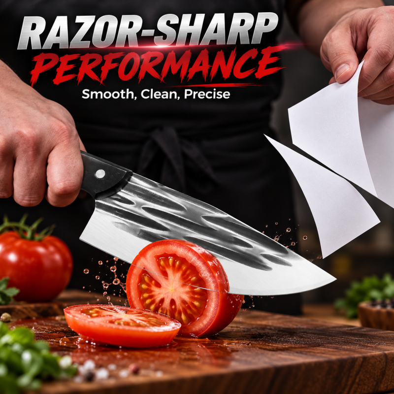 Ultra-Sharp Kitchen Butcher Knife