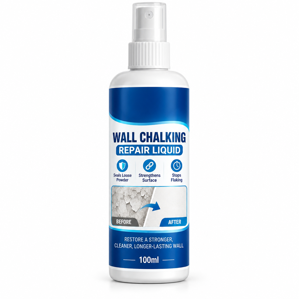 🥳 Hot Seller 🥳💞 Over 10,000 sold! Wall Repair Solution—prevents chalking, provides deep adhesion, and is waterproof. Makes your walls stronger—hurry and grab yours now! ✅