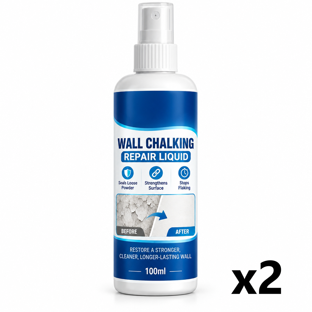 🥳 Hot Seller 🥳💞 Over 10,000 sold! Wall Repair Solution—prevents chalking, provides deep adhesion, and is waterproof. Makes your walls stronger—hurry and grab yours now! ✅