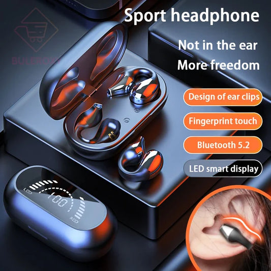 🎁Last Day Promotion 49% OFF🎁 2023 Wireless Ear Clip Bone Conduction Headphones🎧