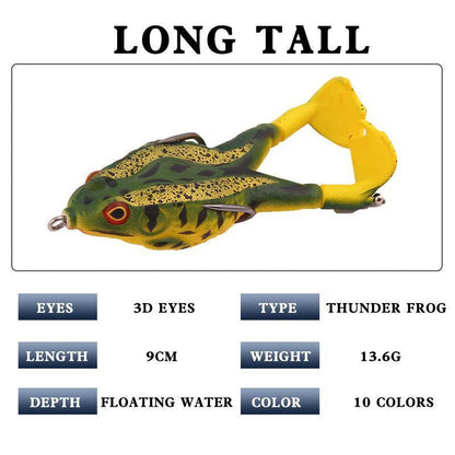 🎁Father's Day Pre Sale🐠Double Propeller Frog Soft Bait