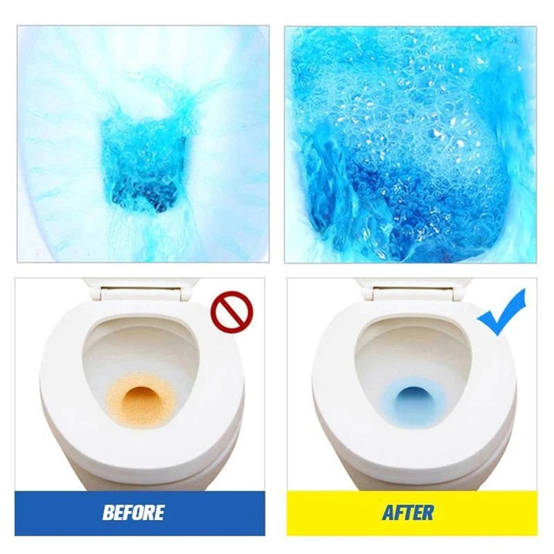 Blue Deodorant Block  (10 PCS/1 Pack)