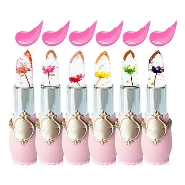 ✨BUY MORE SAVE MORE-Crystal Jelly Flower Color Changing  Lipstick