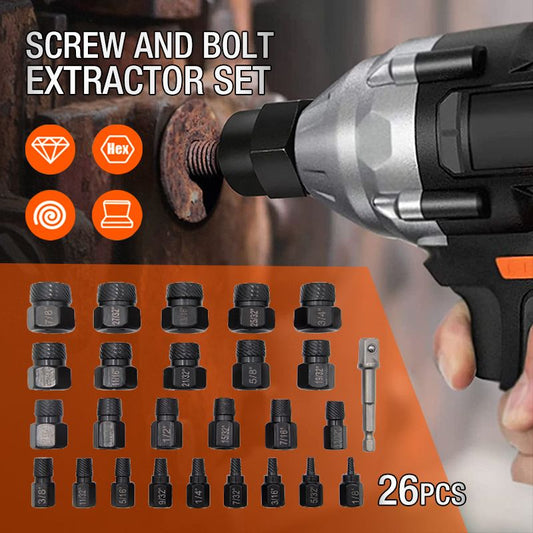 💥Free shipping for a limited time💥Screw and Bolt Extractor Set