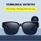 Polarized sunglasses for sun protection and myopia