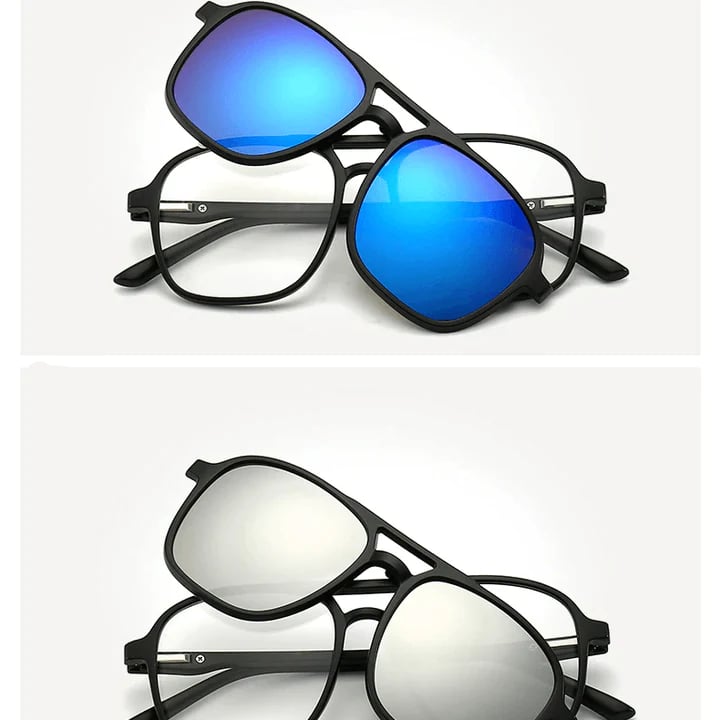 💥Limited Time Offer💥Replaceable lens 6 -in -1 Sunglasses Set