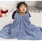 Super absorbent children's cartoon bathrobe