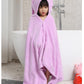 Super absorbent children's cartoon bathrobe