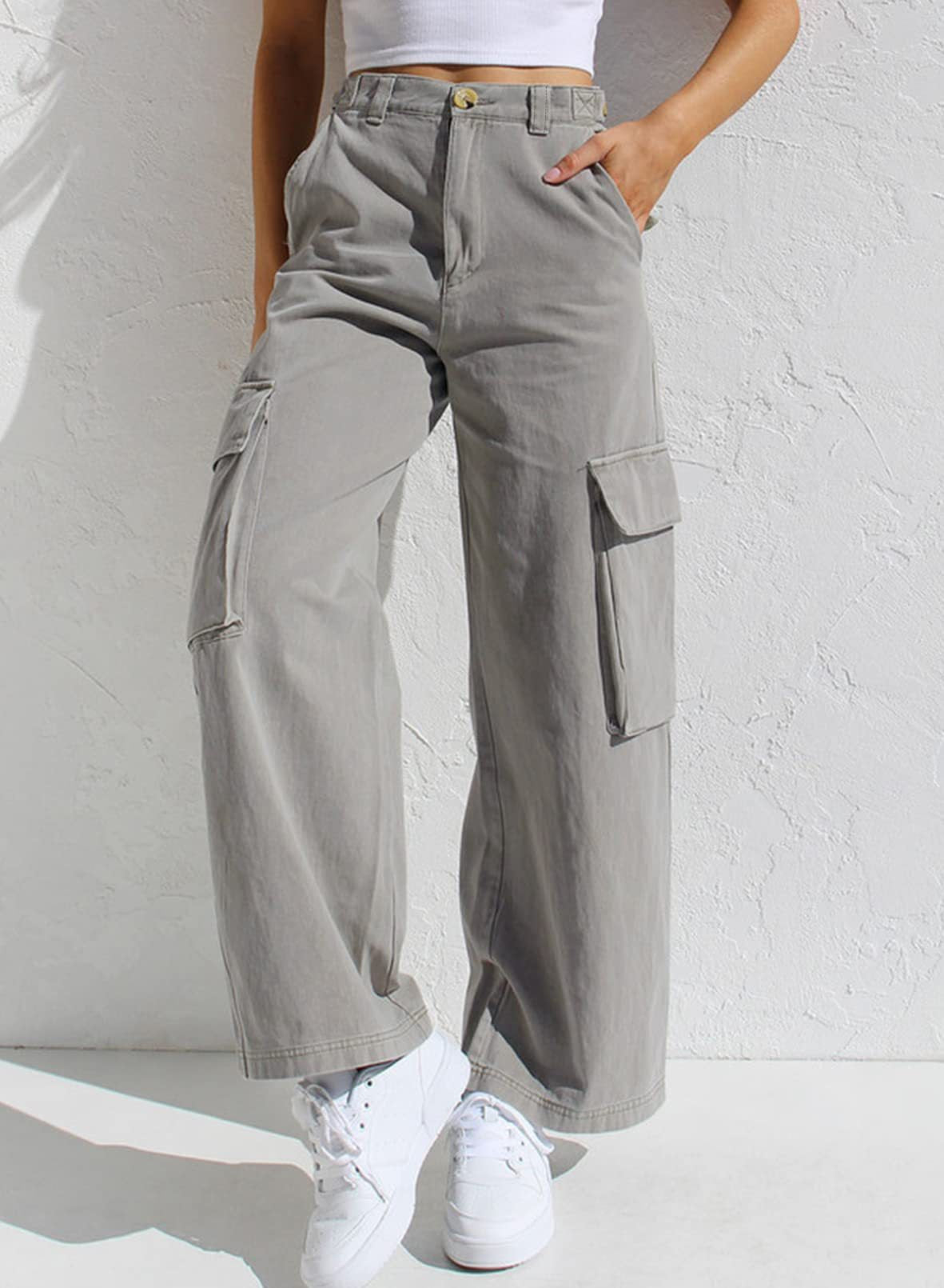✨Mother's Day Promotion✨-Adjustable Straight Fit Cargo Pants💥Buy 2 Free Shipping💥