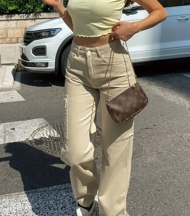 ✨Mother's Day Promotion✨-Adjustable Straight Fit Cargo Pants💥Buy 2 Free Shipping💥