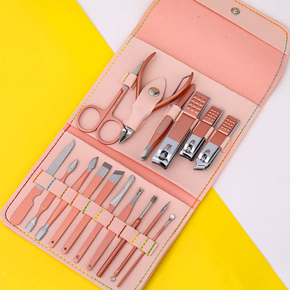 16 PCS Nail Care Set（Ten colors）