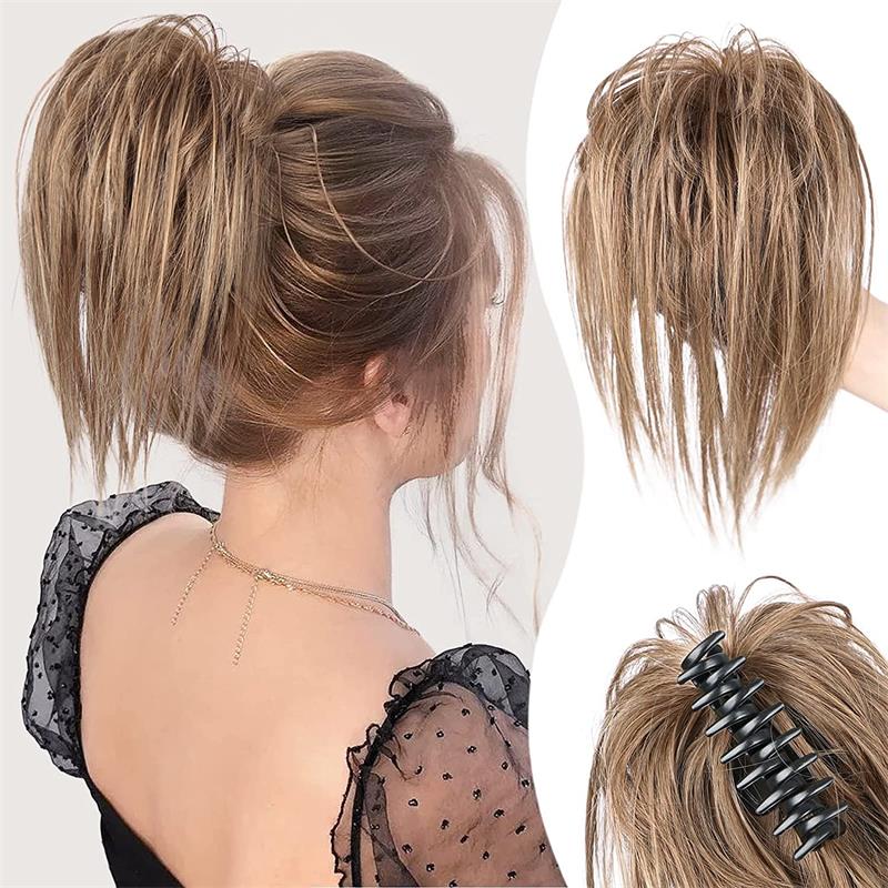 🔥Last Day Sale 49%🔥Messy Ponytail Clip Extends Hair