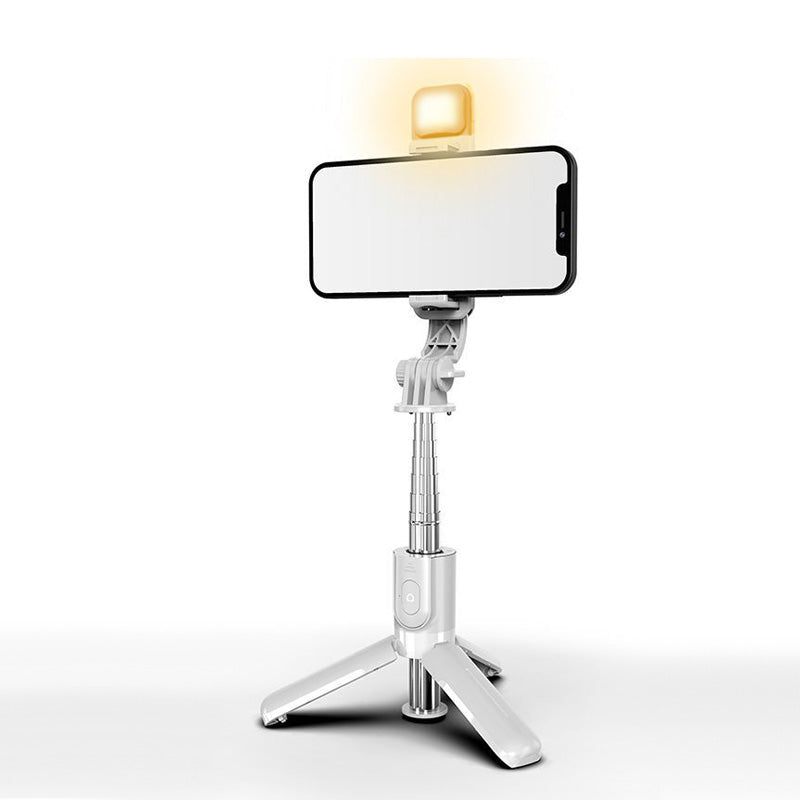 Bluetooth Selfie Stick Tripod with Telephone Stand and Beauty Fill-in Lighting