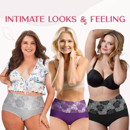 ✨LAST DAY BUY 5 GET 5 FREE✨Cotton High Waist Abdominal Slimming Hygroscopic Antibacterial Underwear